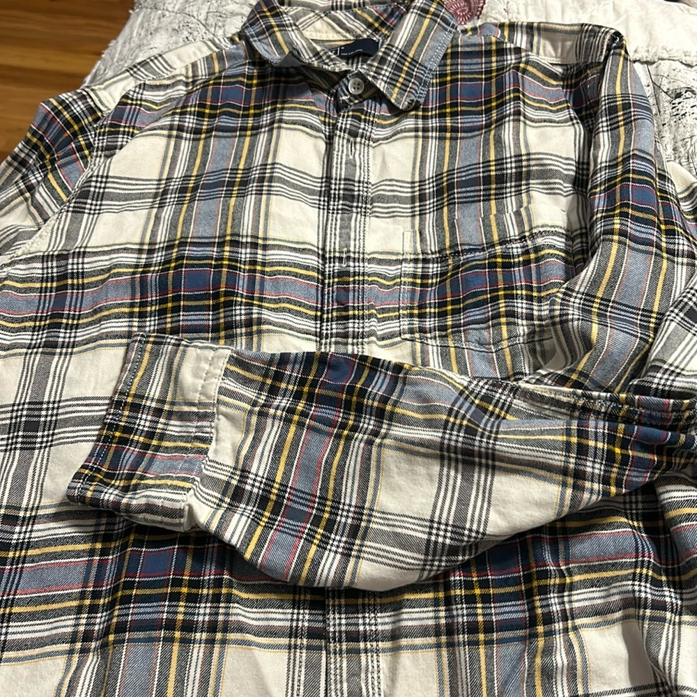 Gap long sleeve button-down shirt, 100% cotton
